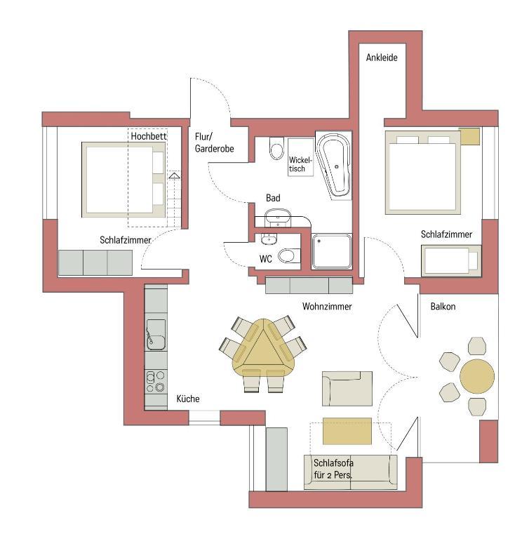 Familienhotel Weimar Mit Ferienwohnungen Kamer foto